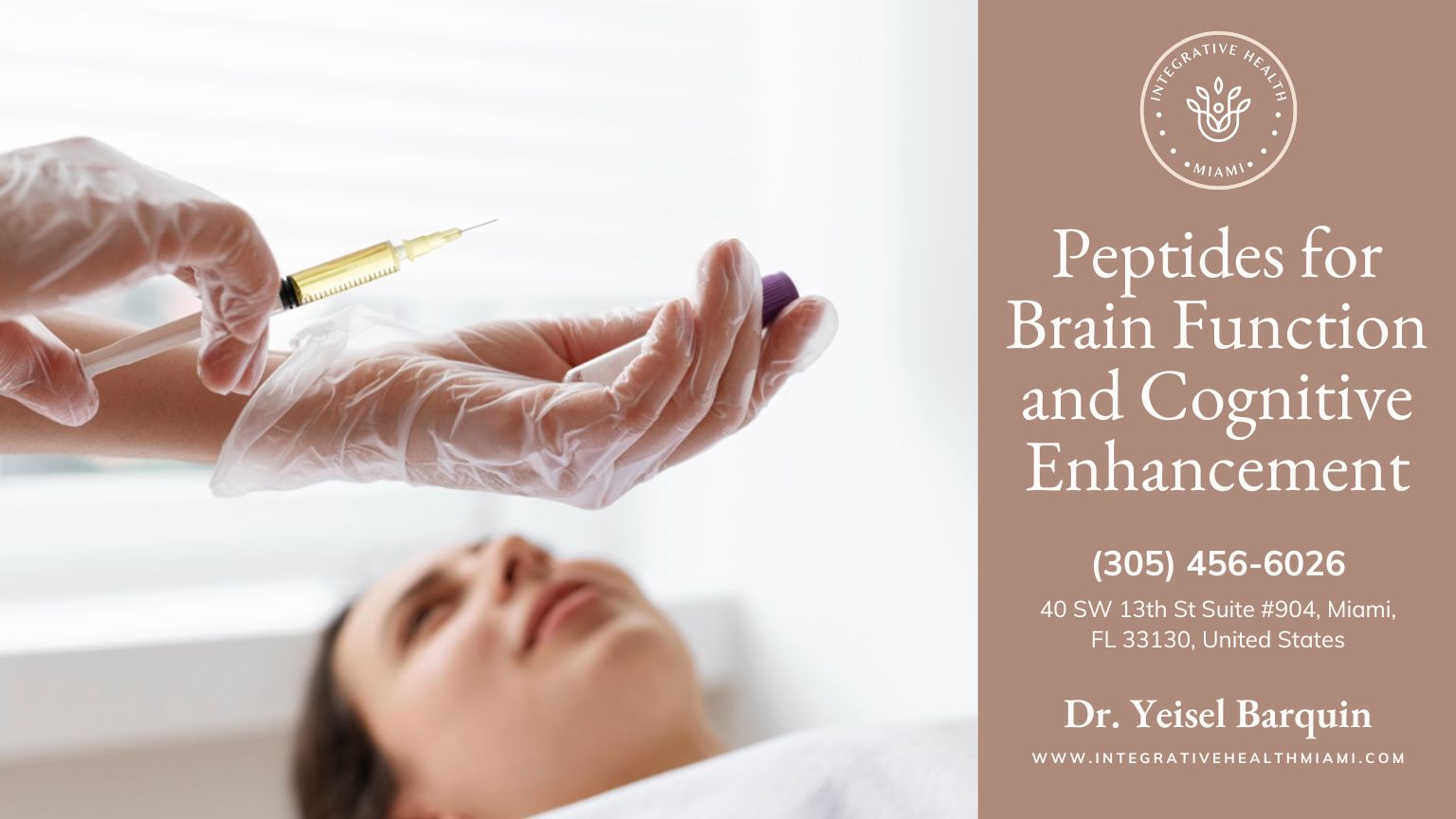 Peptides For Brain Function And Cognitive Enhancement Therapy