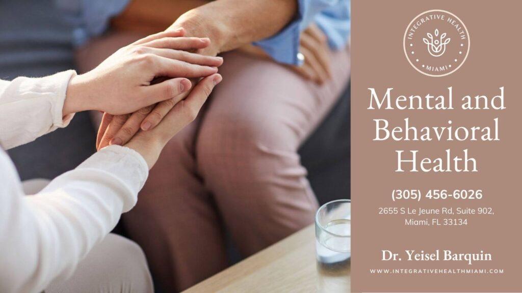 Hands clasped in a gesture of comfort and connection, representing compassionate care in mental & behavioral health.