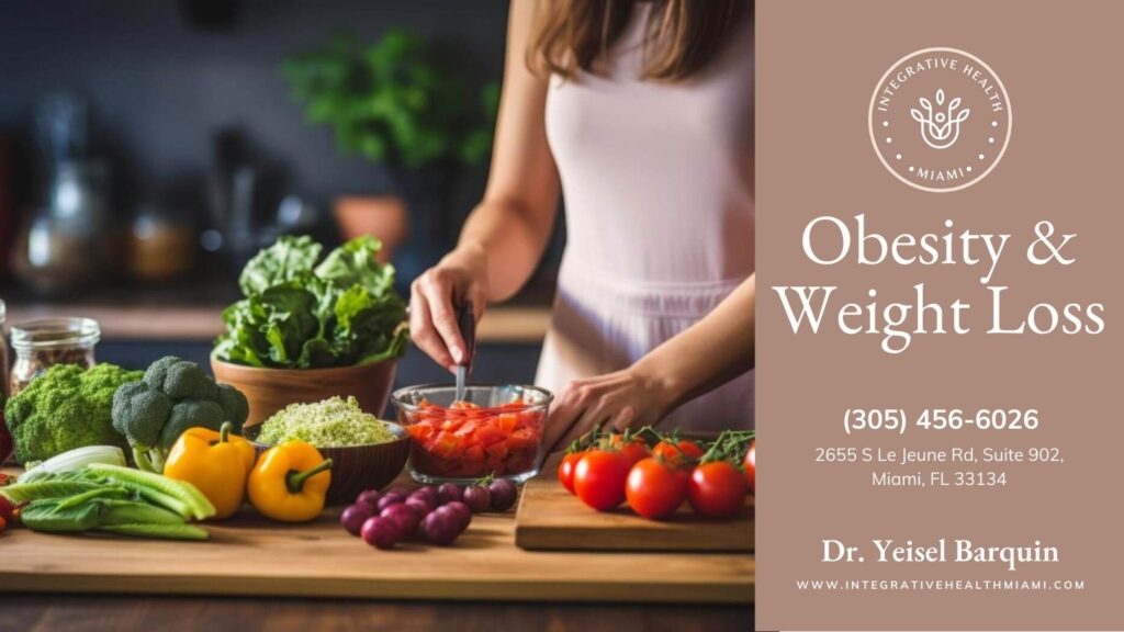 A woman carefully chopping fresh vegetables on a cutting board, symbolizing healthy eating for Obesity & Weight Loss.