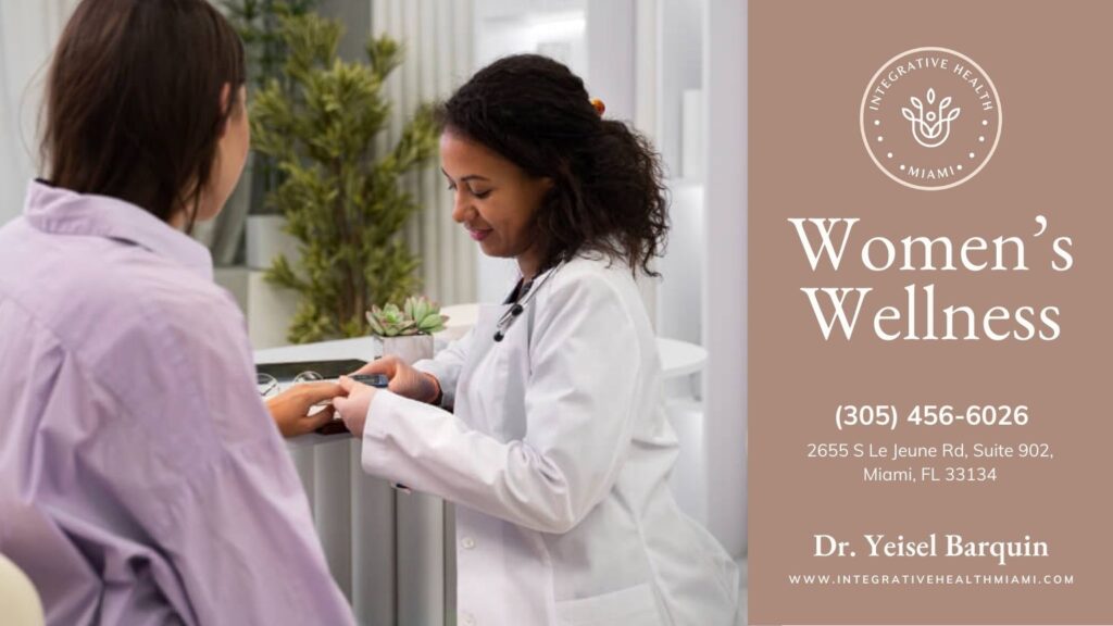 Experience Women's Wellness at its best with Integrative Health Miami—tailored care by Dr. Yeisel Barquin for women’s health and integrative healing.